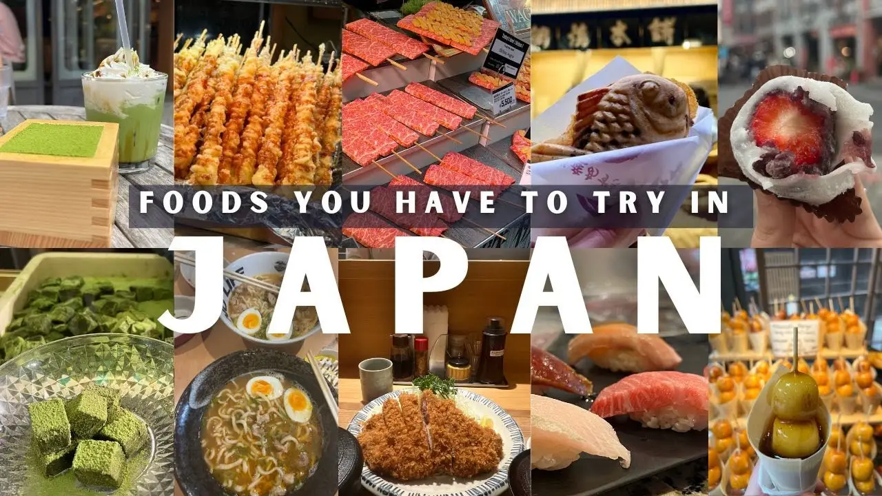 10 Foods YOU MUST Try in Japan:  Food and Travel Guide