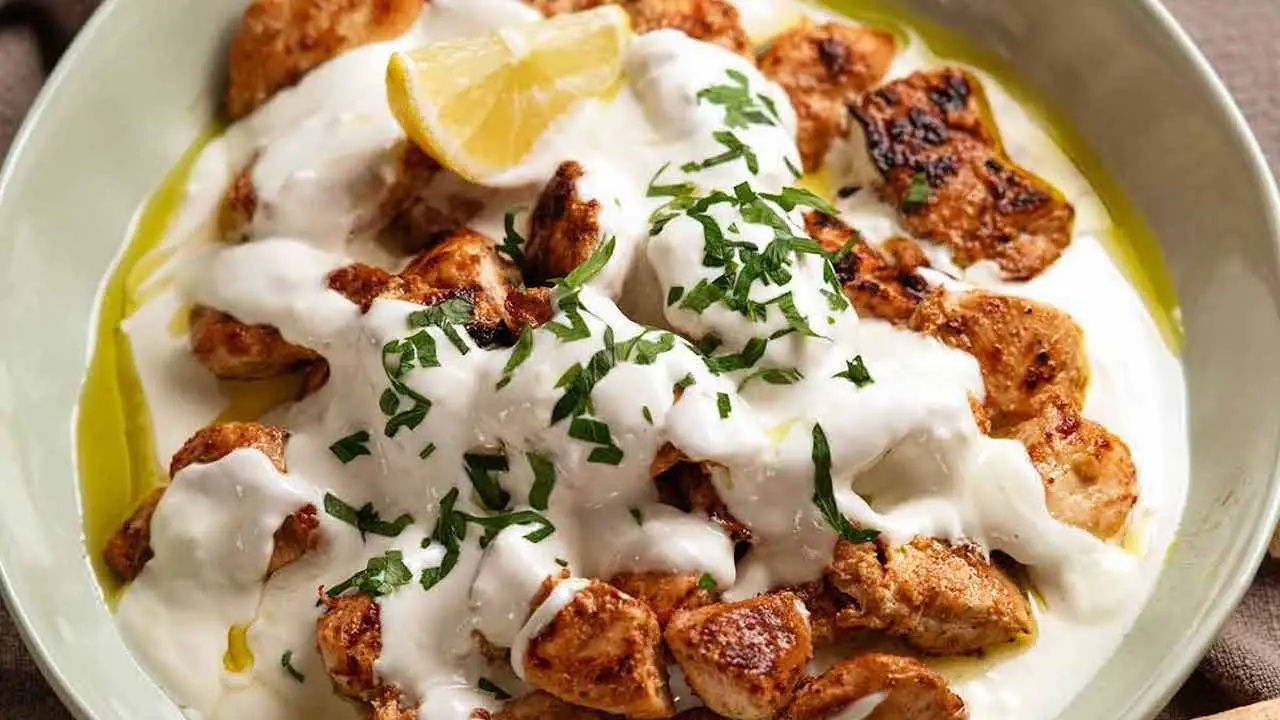 Lebanese Lemon Garlic Chicken (Al Aseel restaurant copycat)
