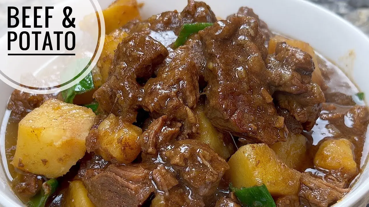 Beef And Potato Stew Recipe | How To Make Beef Stew On The Stove